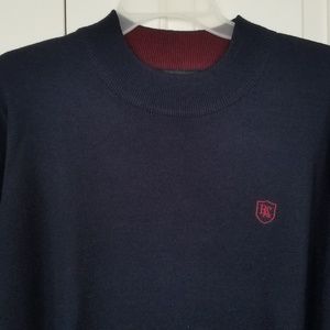 Dark Blue Men's Winter Sweater